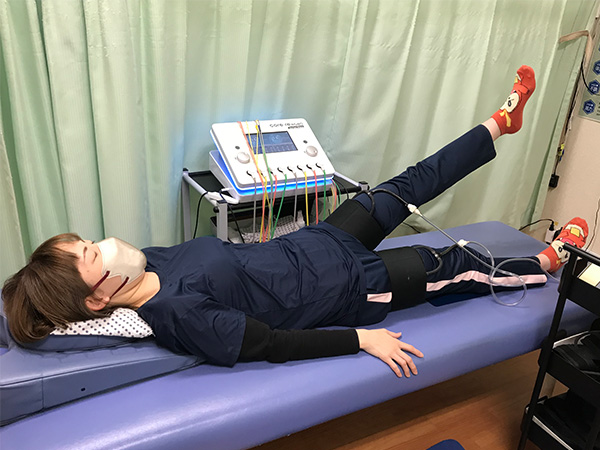 ベッドでのブースタートレーニング